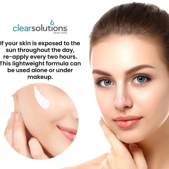 𝅺⭐️CLEAR Solutions Skin Care Just Block, Tinted Sunscreen, with SPF 30⭐️ - Picture 6 of 7